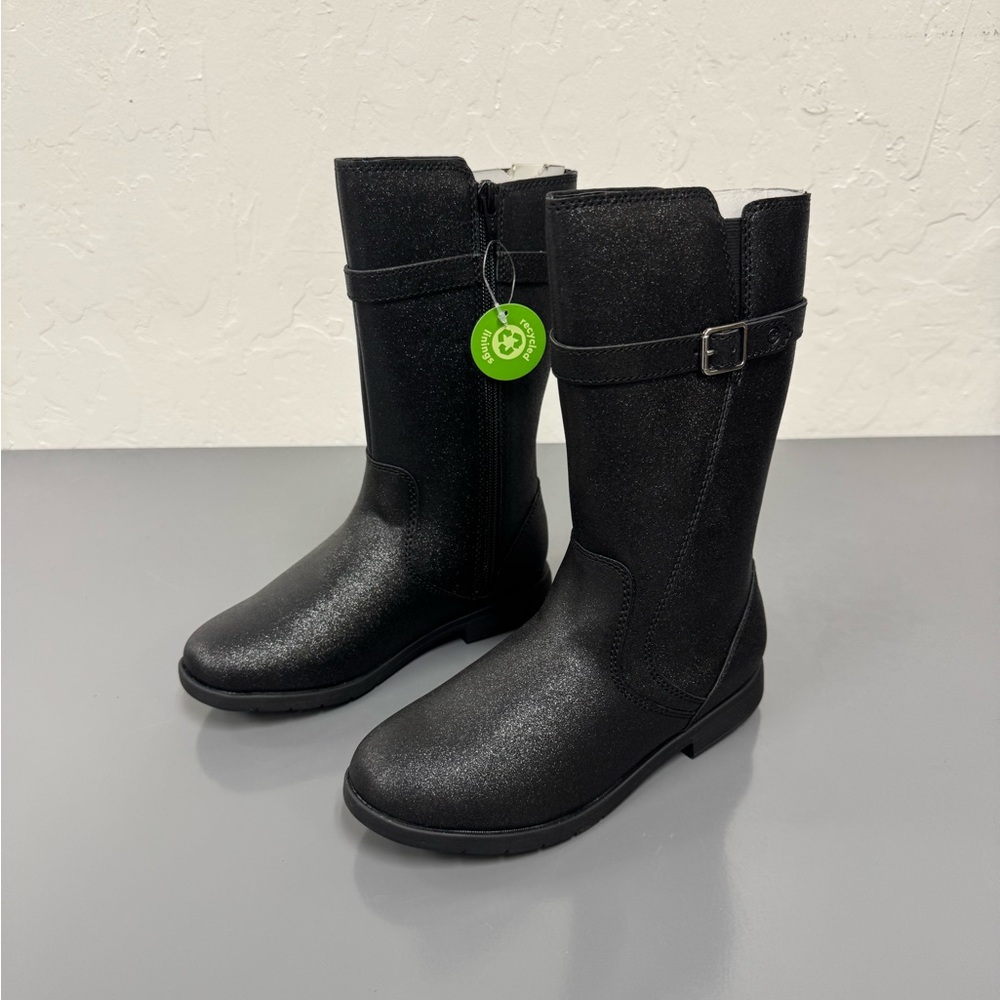 Stride Rite “Josephine” Black Mid-Calf Boots – Girls Size 13 (US) – New / Unworn